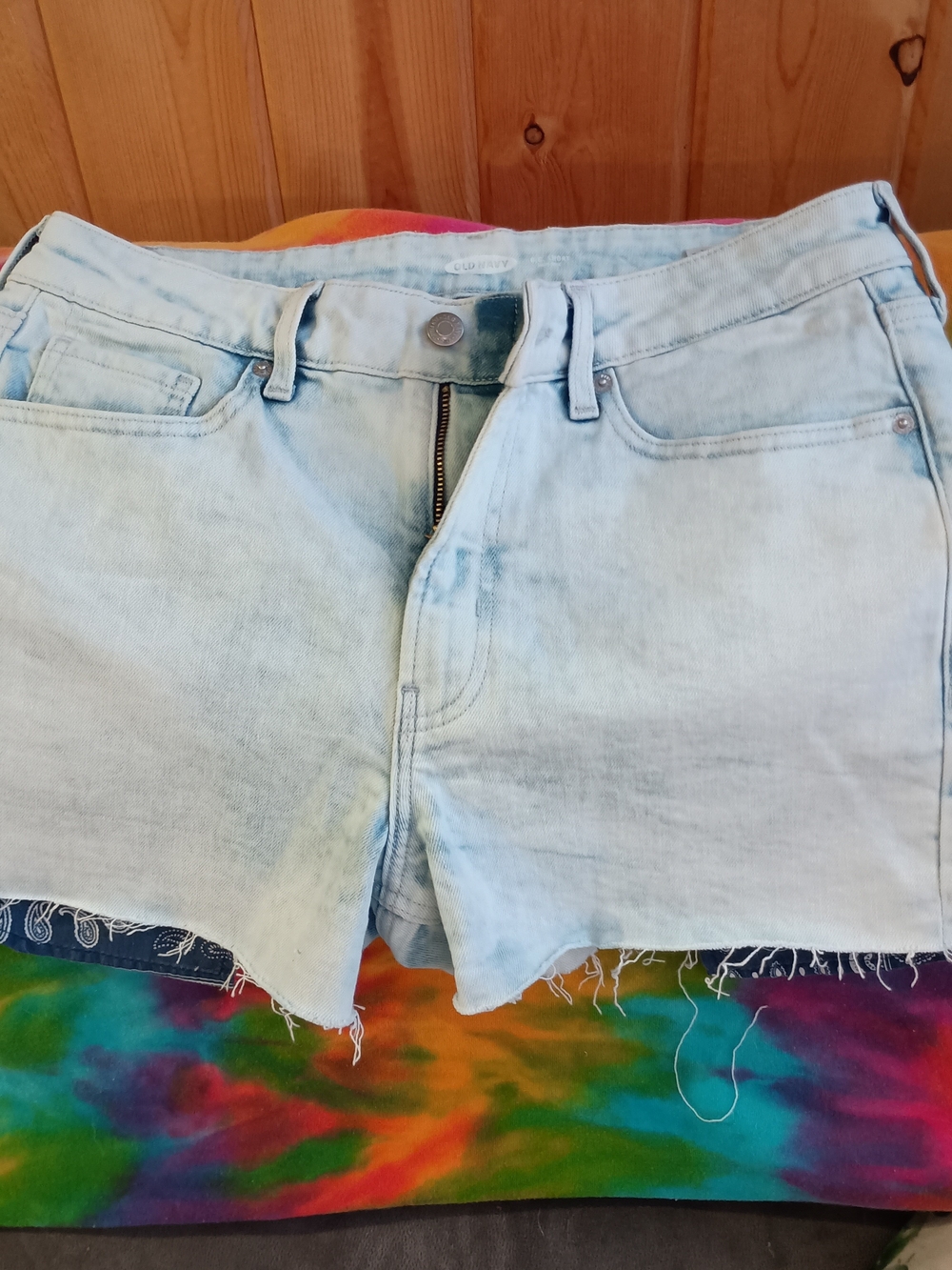 Old Navy Light Blue Women's Denim Cutoff Shorts 12